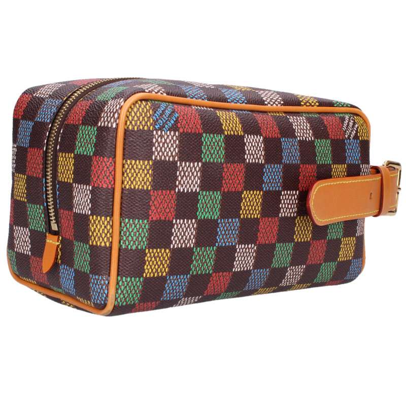 LOUISVUITTON 25SS Locker Dopp Kit Damier Size ONE SIZE