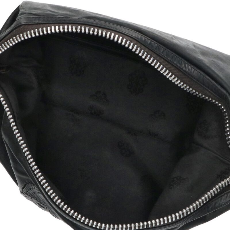 Chrome Hearts BS Flare Flat Bag Leather Clutch Size ONE SIZE
