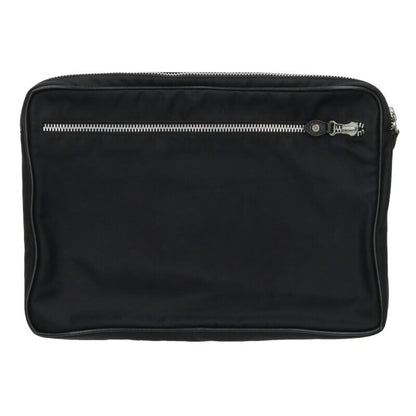 Chrome Hearts Nylon Clutch Bag Black/Silver Size ONE SIZE