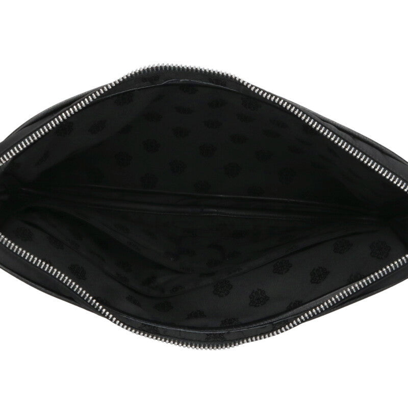 Chrome Hearts Nylon Clutch Bag Black/Silver Size ONE SIZE