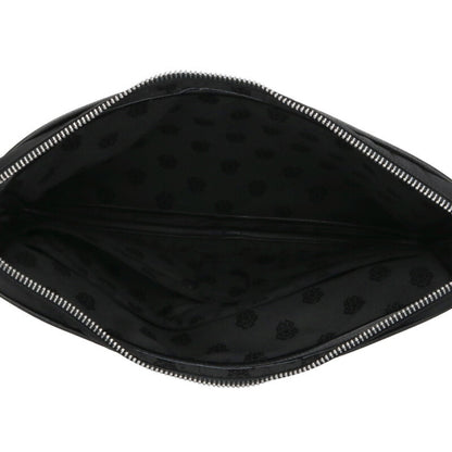 Chrome Hearts Nylon Clutch Bag Black/Silver Size ONE SIZE