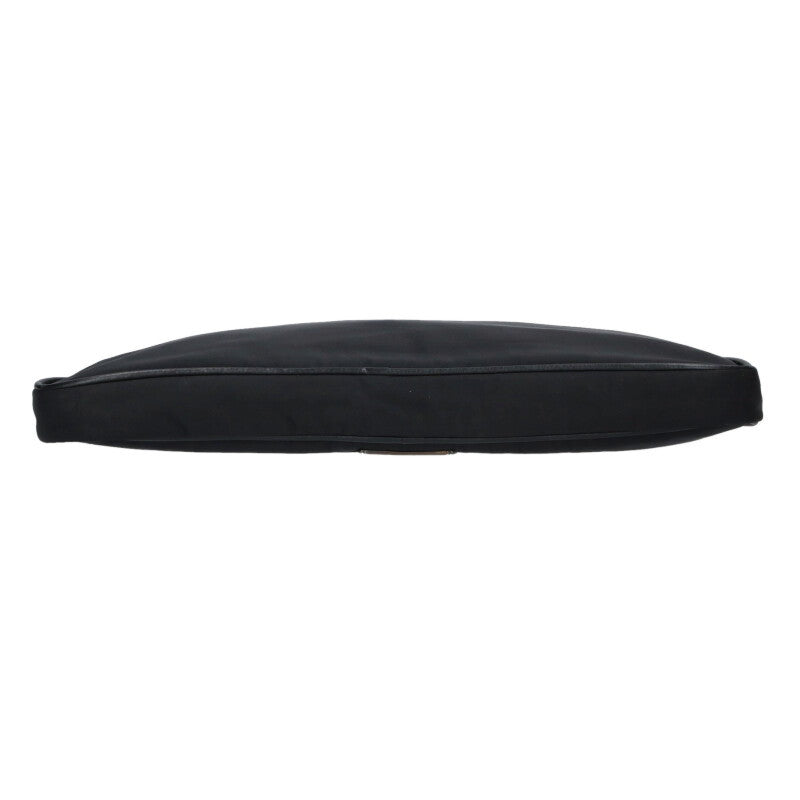 Chrome Hearts Nylon Clutch Bag Black/Silver Size ONE SIZE