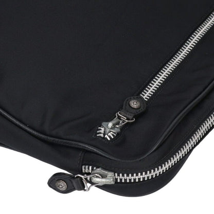 Chrome Hearts Nylon Clutch Bag Black/Silver Size ONE SIZE