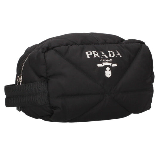 Prada Re-Nylon Logo Print Clutch Bag 2NA050