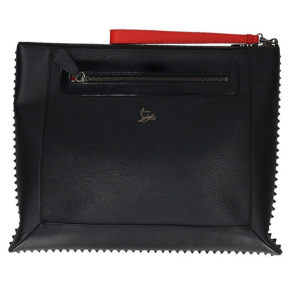 Christian Louboutin Studded Clutch Bag Black Size ONE SIZE