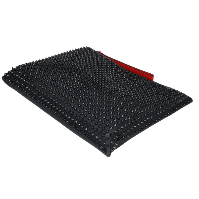 Christian Louboutin Studded Clutch Bag Black Size ONE SIZE