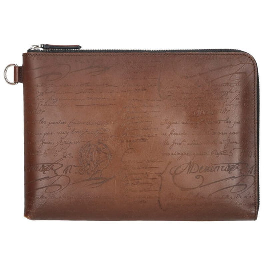 Berluti Nino GM Scritto Calligraphy Leather Size ONE SIZE