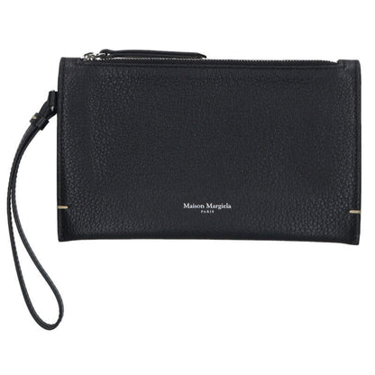 Maison Margiela Leather Pochette Bag Black Size ONE SIZE