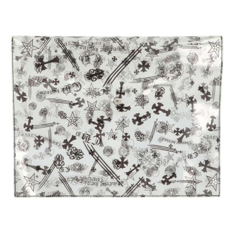 Chrome Hearts PVC All-Over Pattern Clutch Bag Size ONE SIZE
