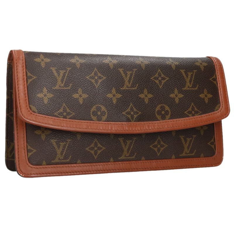 LOUISVUITTON Pochette Dam GM Bag Brown Size ONE SIZE