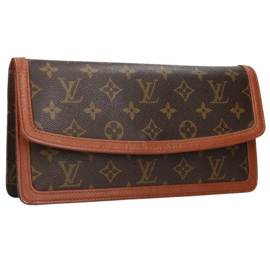 LOUISVUITTON Pochette Dam GM Bag Brown Size ONE SIZE