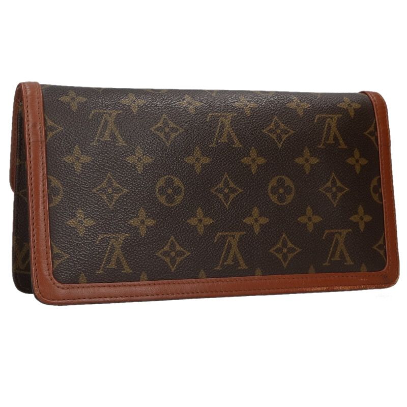 LOUISVUITTON Pochette Dam GM Bag Brown Size ONE SIZE
