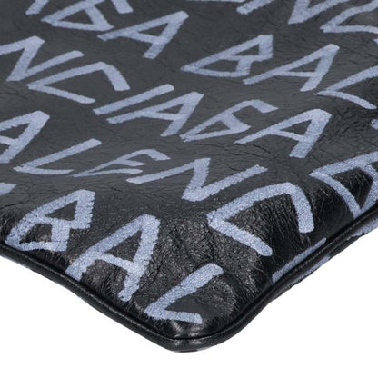 BALENCIAGA 535532 Graphic Logo Clutch Bag Size ONE SIZE