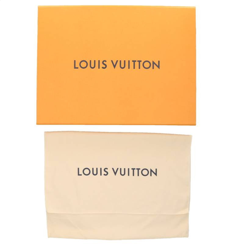 LOUISVUITTON Newspaper All-Over Print Leather Size ONE SIZE