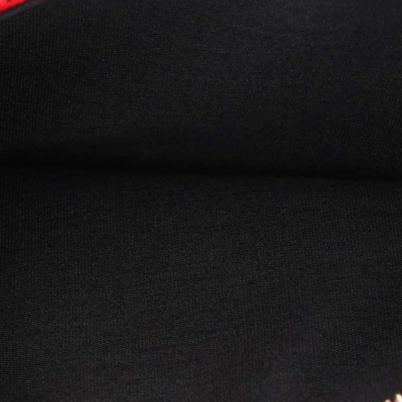 SUPREME 25SS Red Leather Money Clutch Bag Size ONE SIZE