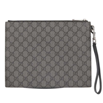 GUCCI All-Over Logo Pattern Clutch Bag Size ONE SIZE