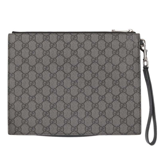 GUCCI All-Over Logo Pattern Clutch Bag Size ONE SIZE