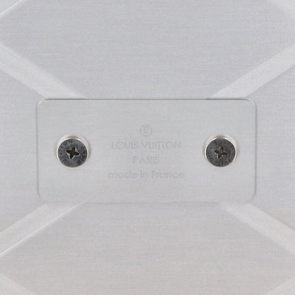 LOUISVUITTON Monogram Aluminum Trunk Silver