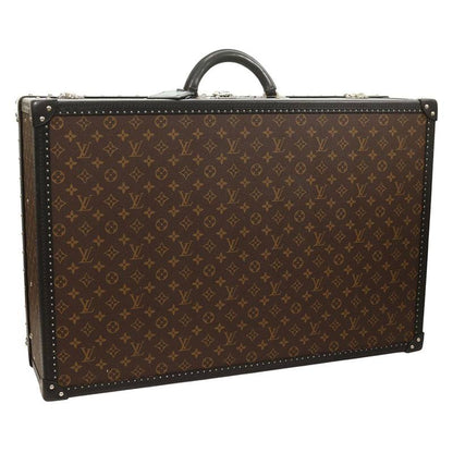 LOUISVUITTON Alzer 70 Monogram Macassar Trunk Case Size 70