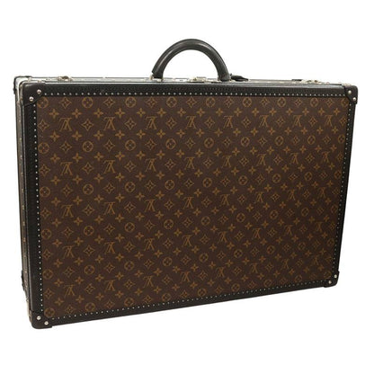 LOUISVUITTON Alzer 70 Monogram Macassar Trunk Case Size 70