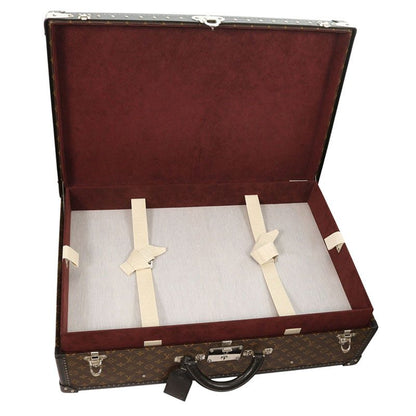 LOUISVUITTON Alzer 70 Monogram Macassar Trunk Case Size 70