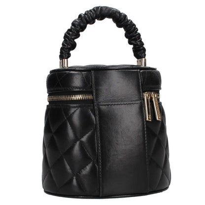 CHANEL AP2729 Quilted CC Leather Vanity Bag Size ONE SIZE
