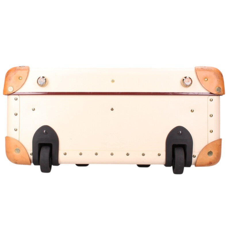 GLOBE-TROTTER Safari Carry-On Leather Belt Suitcase