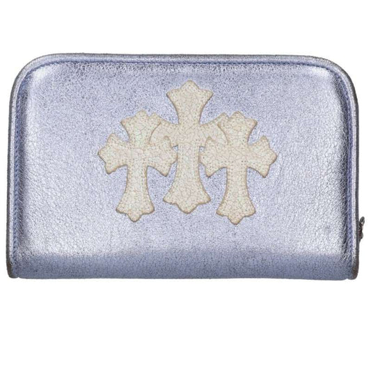 Chrome Hearts Zip Organizer Leather Bag Size ONE SIZE