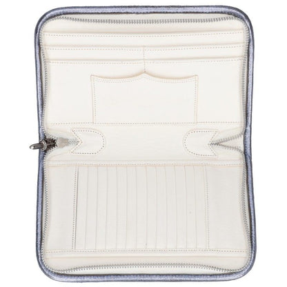 Chrome Hearts Zip Organizer Leather Bag Size ONE SIZE