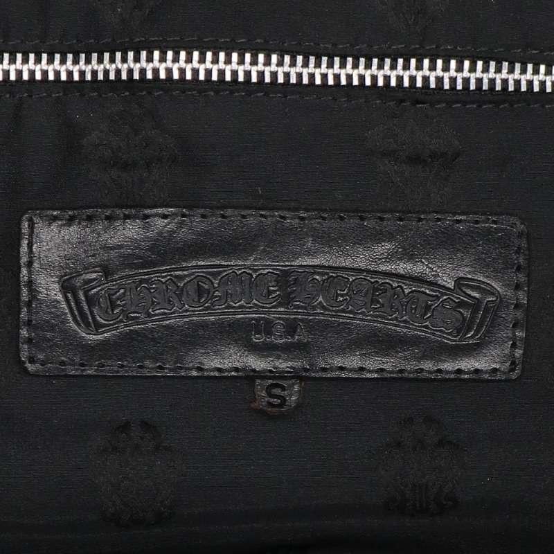 Chrome Hearts DUFFLE GYM BAG Nylon Bag Black