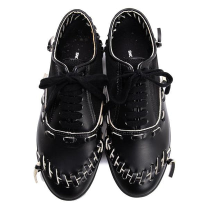 COMME des GARCONS Mesh Panel Sneakers Black Size 23CM