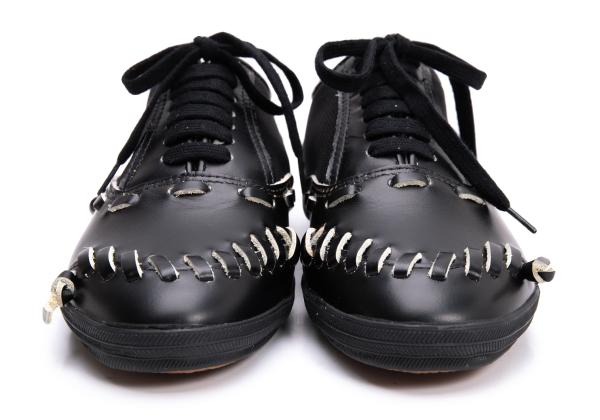 COMME des GARCONS Mesh Panel Sneakers Black Size 23CM