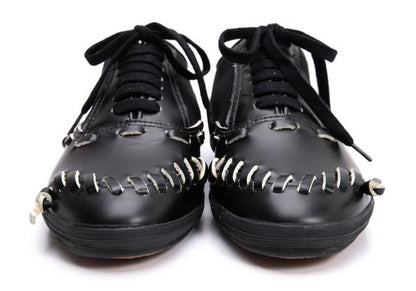 COMME des GARCONS Mesh Panel Sneakers Black Size 23CM