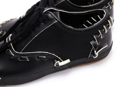 COMME des GARCONS Mesh Panel Sneakers Black Size 23CM