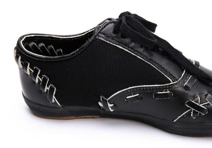 COMME des GARCONS Mesh Panel Sneakers Black Size 23CM