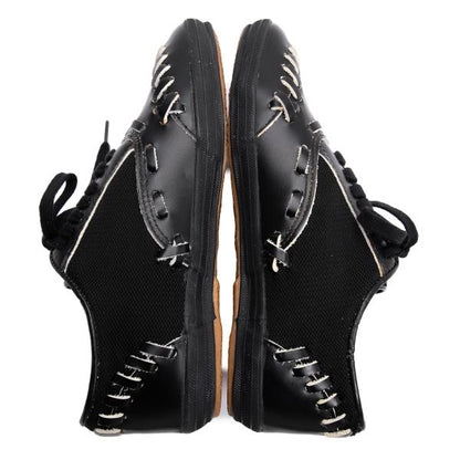 COMME des GARCONS Mesh Panel Sneakers Black Size 23CM