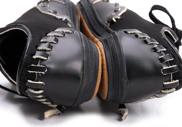 COMME des GARCONS Mesh Panel Sneakers Black Size 23CM