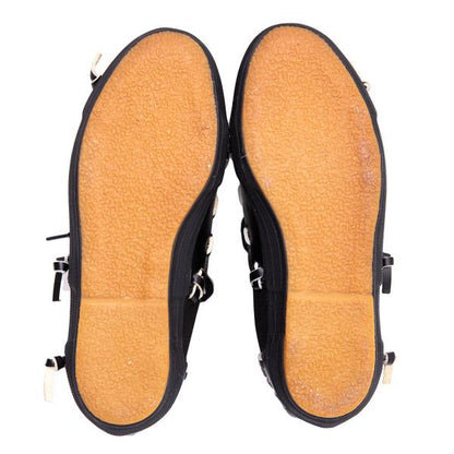 COMME des GARCONS Mesh Panel Sneakers Black Size 23CM
