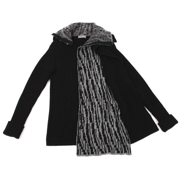 Yohji Yamamoto POUR HOMME 14AW Knit Jacket Black Size 3