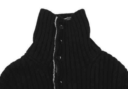 Yohji Yamamoto POUR HOMME 14AW Knit Jacket Black Size 3