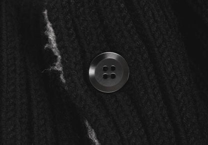 Yohji Yamamoto POUR HOMME 14AW Knit Jacket Black Size 3