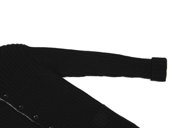 Yohji Yamamoto POUR HOMME 14AW Knit Jacket Black Size 3
