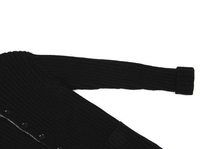 Yohji Yamamoto POUR HOMME 14AW Knit Jacket Black Size 3