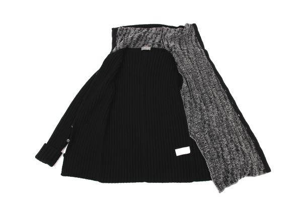 Yohji Yamamoto POUR HOMME 14AW Knit Jacket Black Size 3