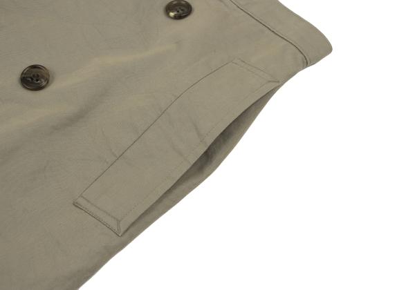 COMME des GARCONS Cotton Trench Skirt Khaki Size M