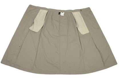 COMME des GARCONS Cotton Trench Skirt Khaki Size M