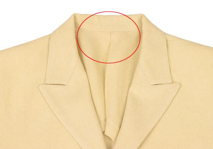 Y's Side Flap Long Jacket Yellow Size S