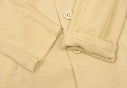 Y's Side Flap Long Jacket Yellow Size S
