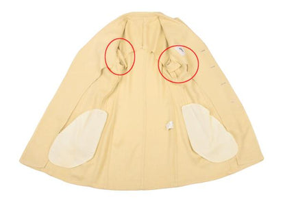 Y's Side Flap Long Jacket Yellow Size S