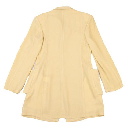 Y's Side Flap Long Jacket Yellow Size S